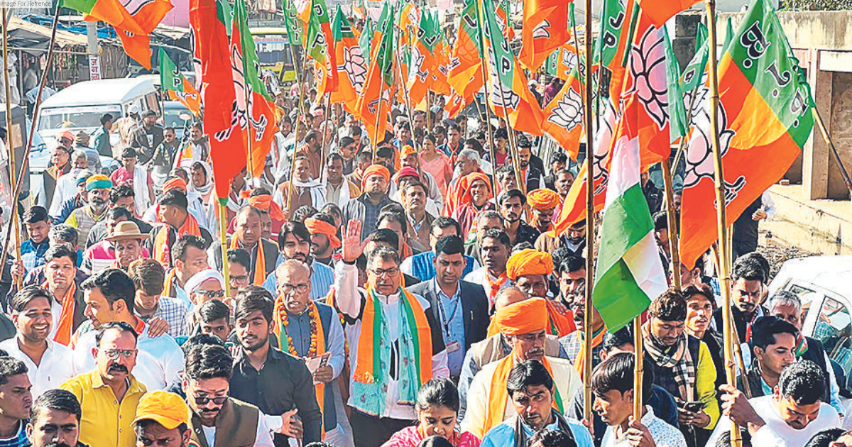 Poonia holds 25-km foot march at JAY in Karauli